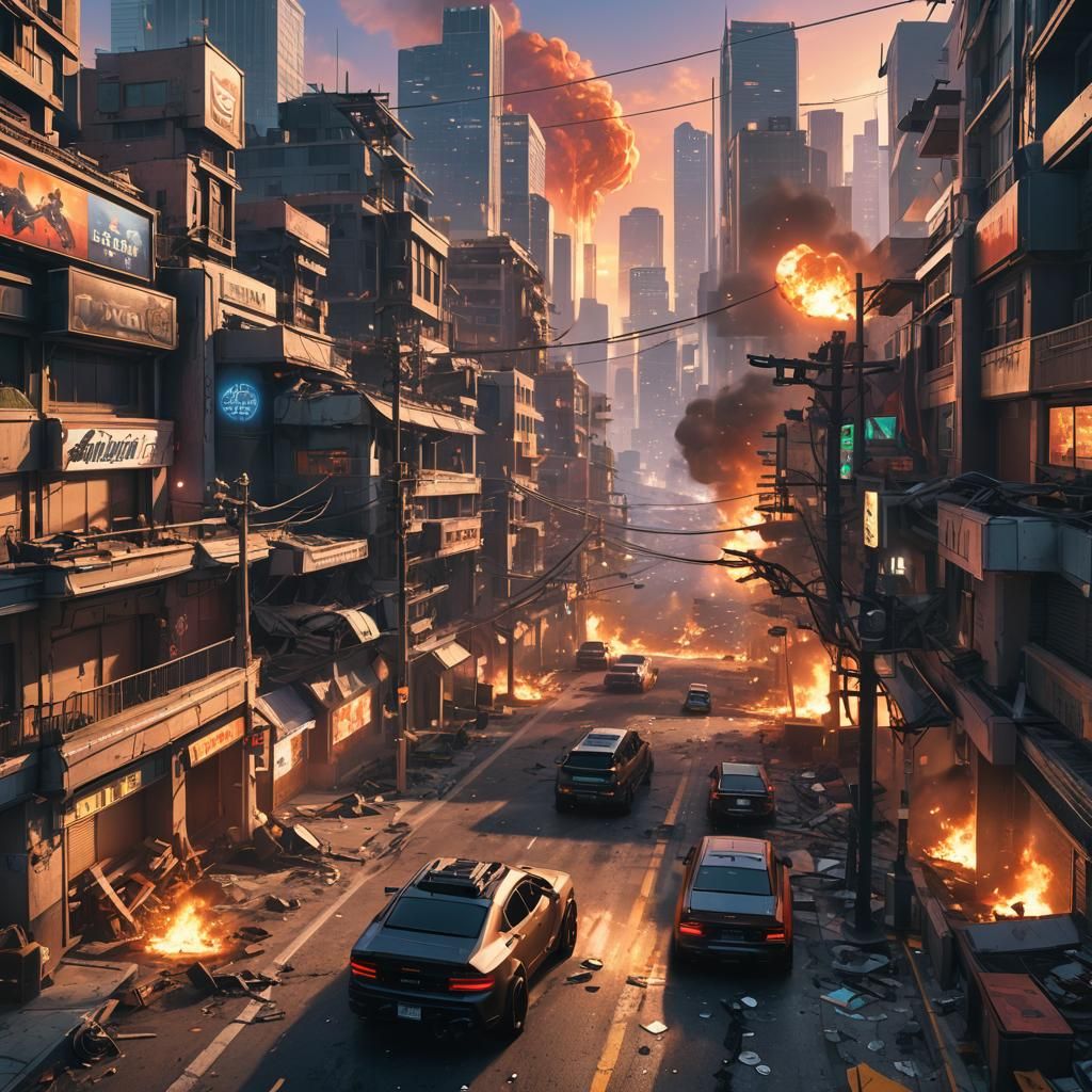 Los Santos and Call of Duty Crash Fusion