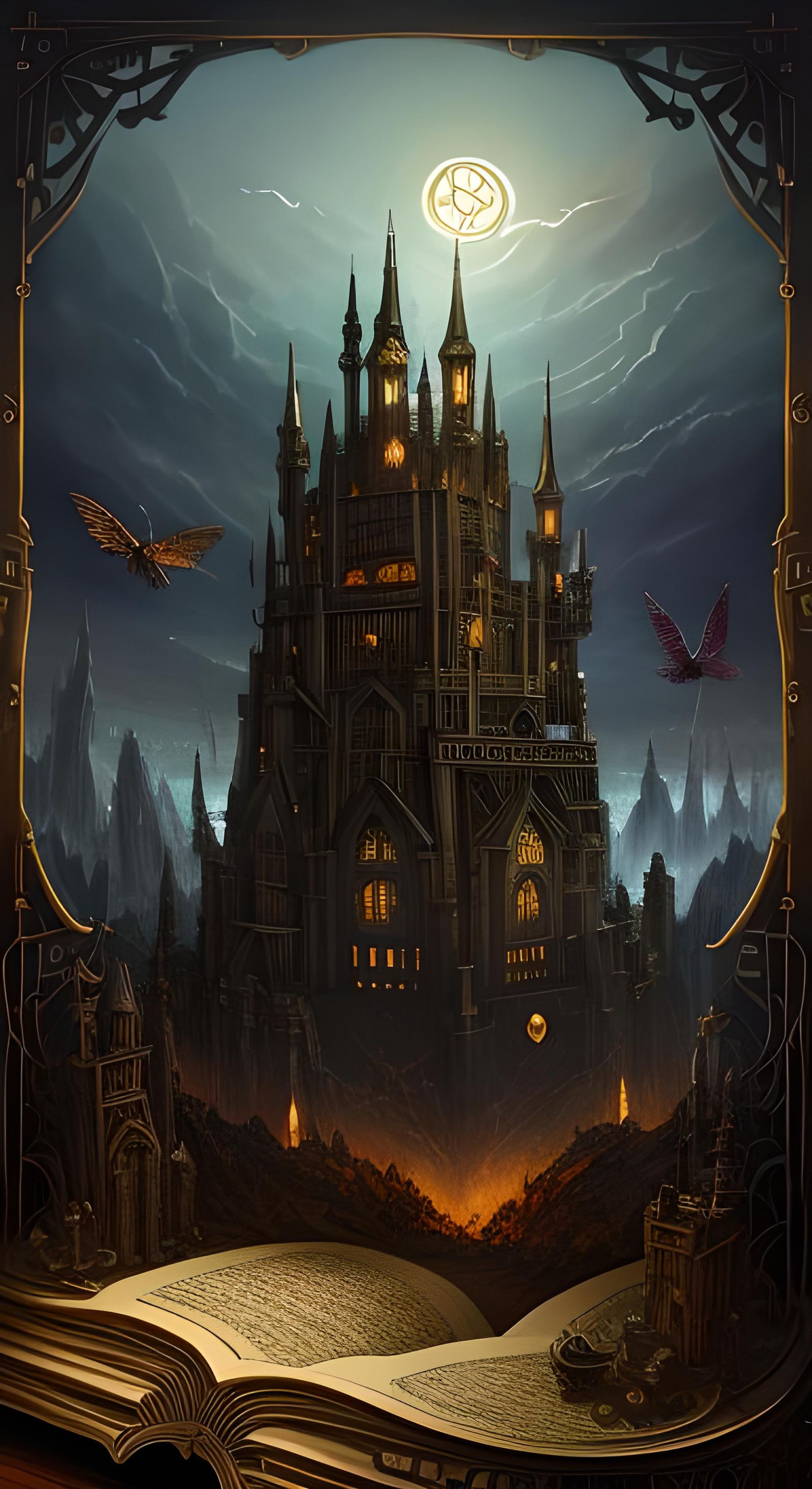 Steampunk Fantasy World Emerges from Book