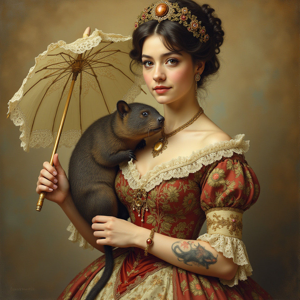 Queen Victoria's Wombat Tattoo: A Victorian Fantasy
