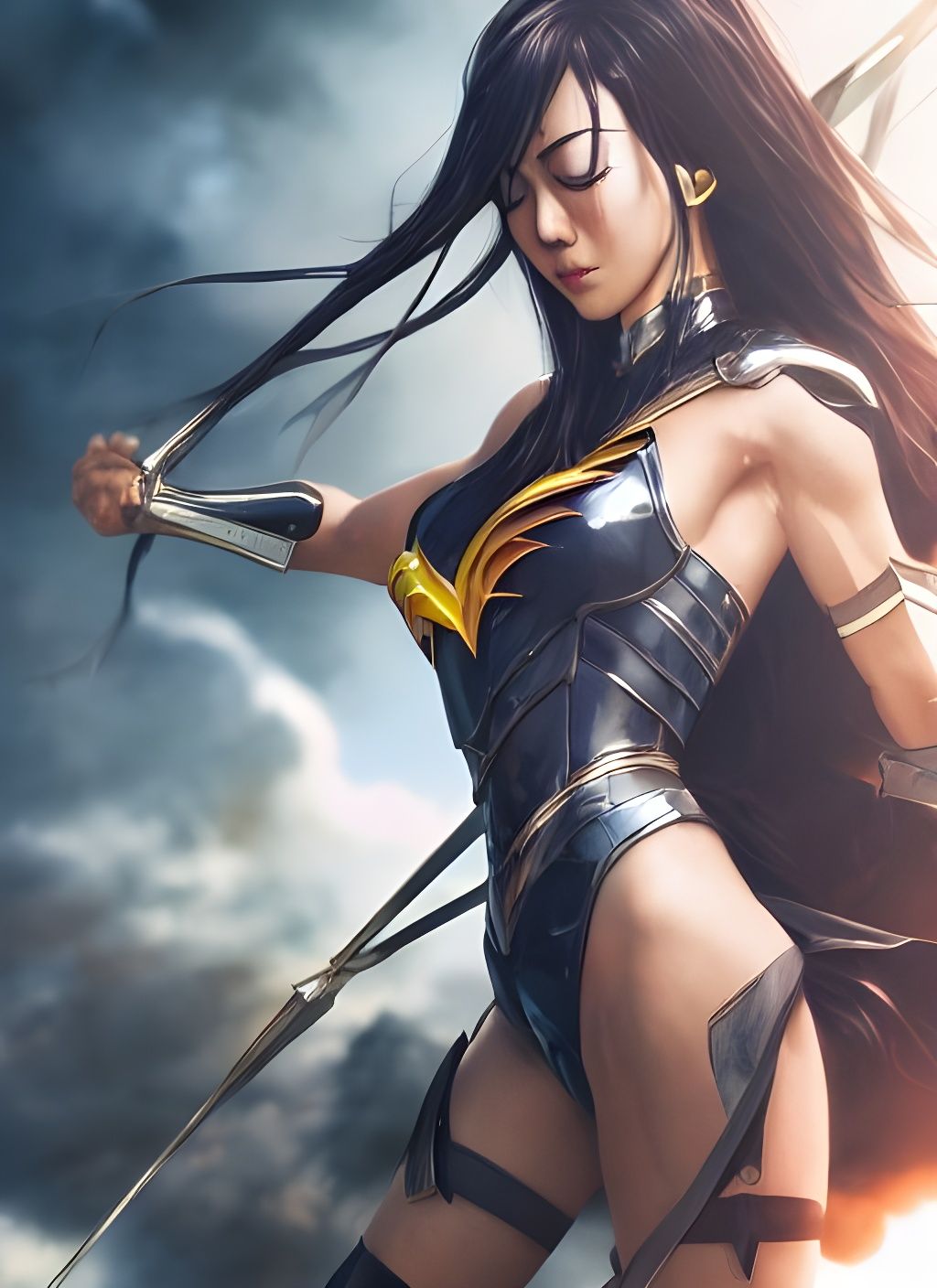 Satsuki Kiryuin: Hyperdetailed DC Comics Art