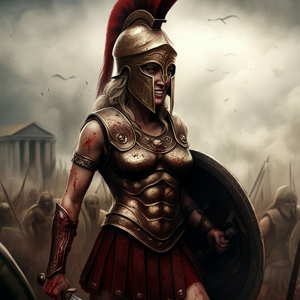 Enyo, Greek Goddess of War in Ancient Battle