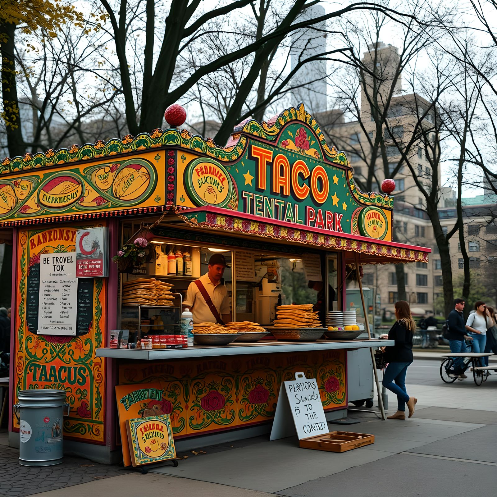 Taco Stand in the Park