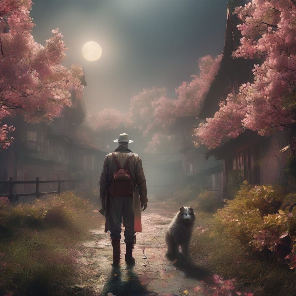 Surreal African Cowboy in Balenciaga Editorial on Moonscape