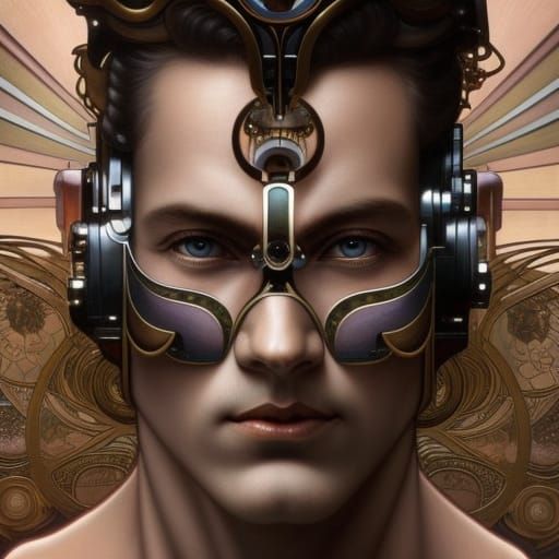 Handsome Humanoid Male Alien 5