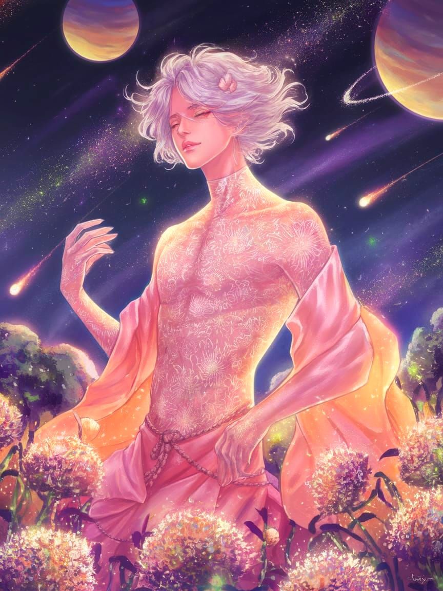 Ghostly Knight of the Enchanted Cosmos