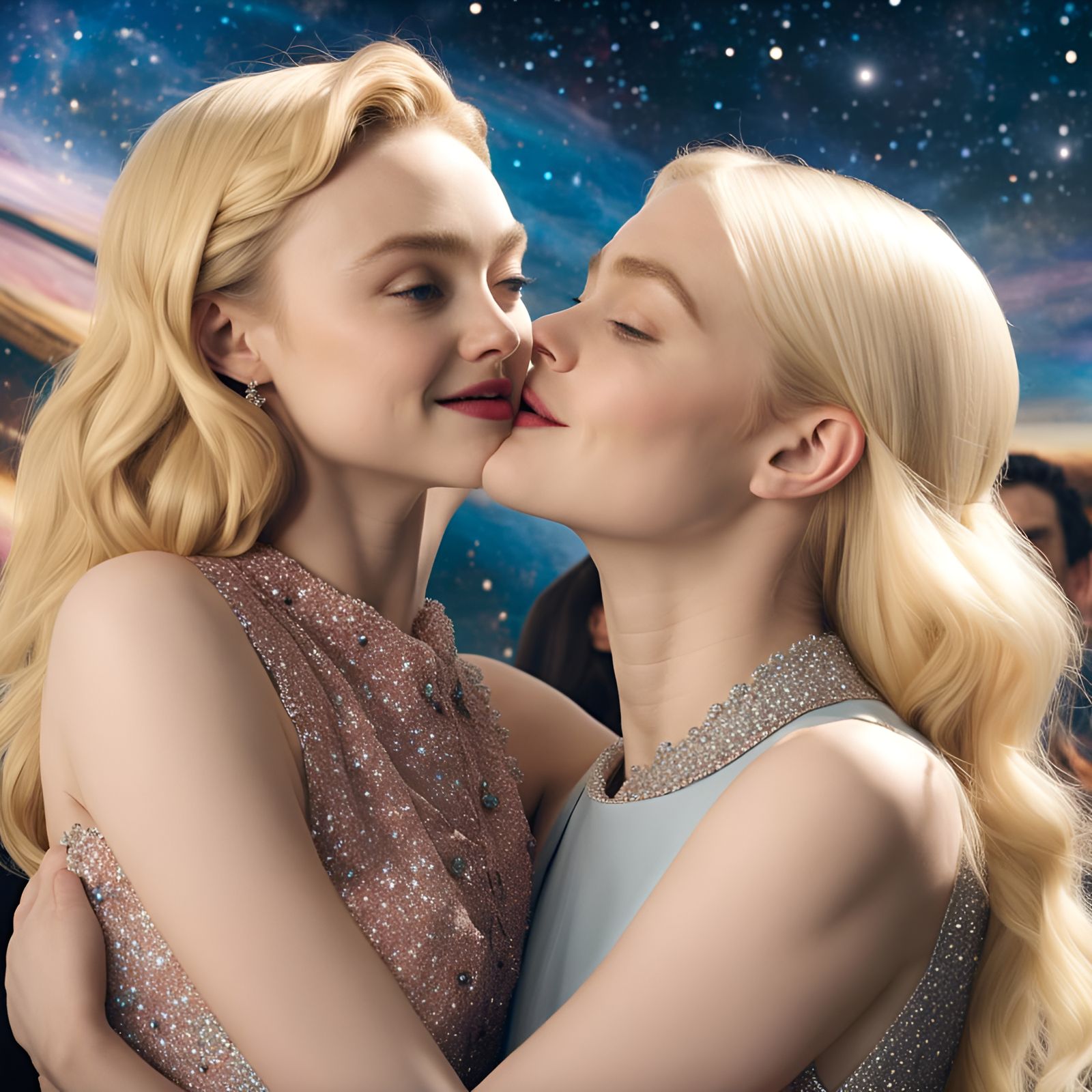 Dakota Fanning and Elle Fanning