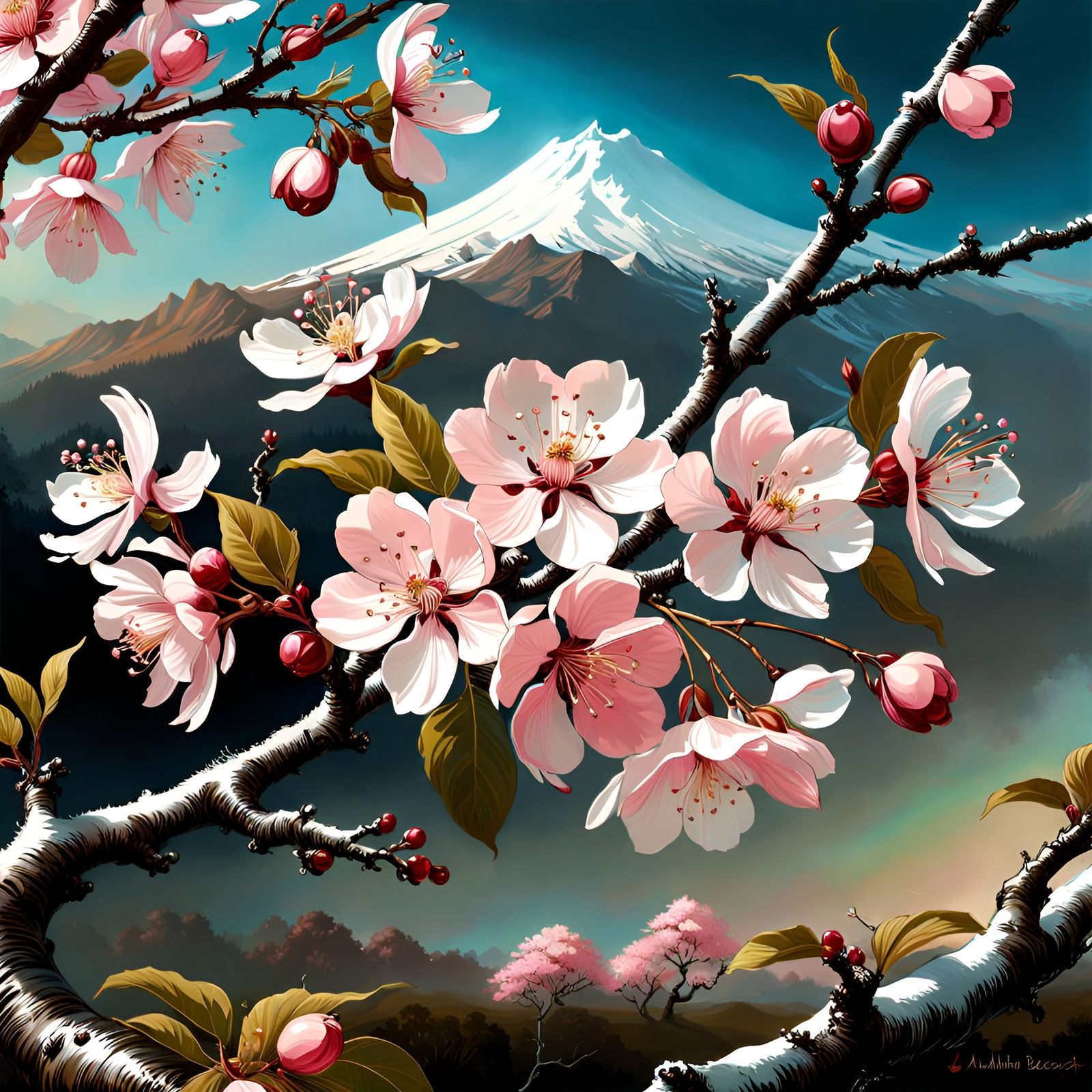 Cherry Blossom Branch