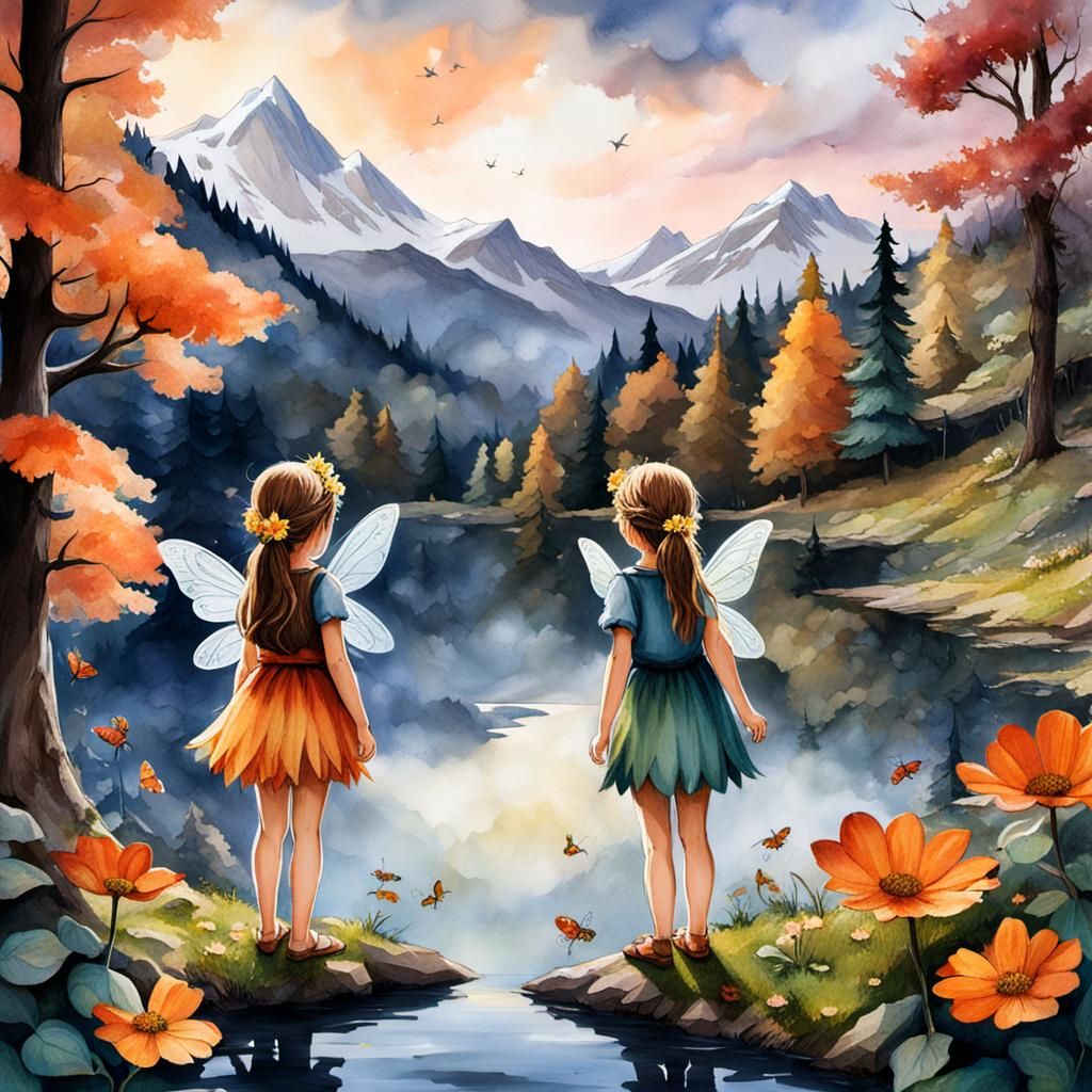 Enchanting Fairies: An AI-Generated Interpretation