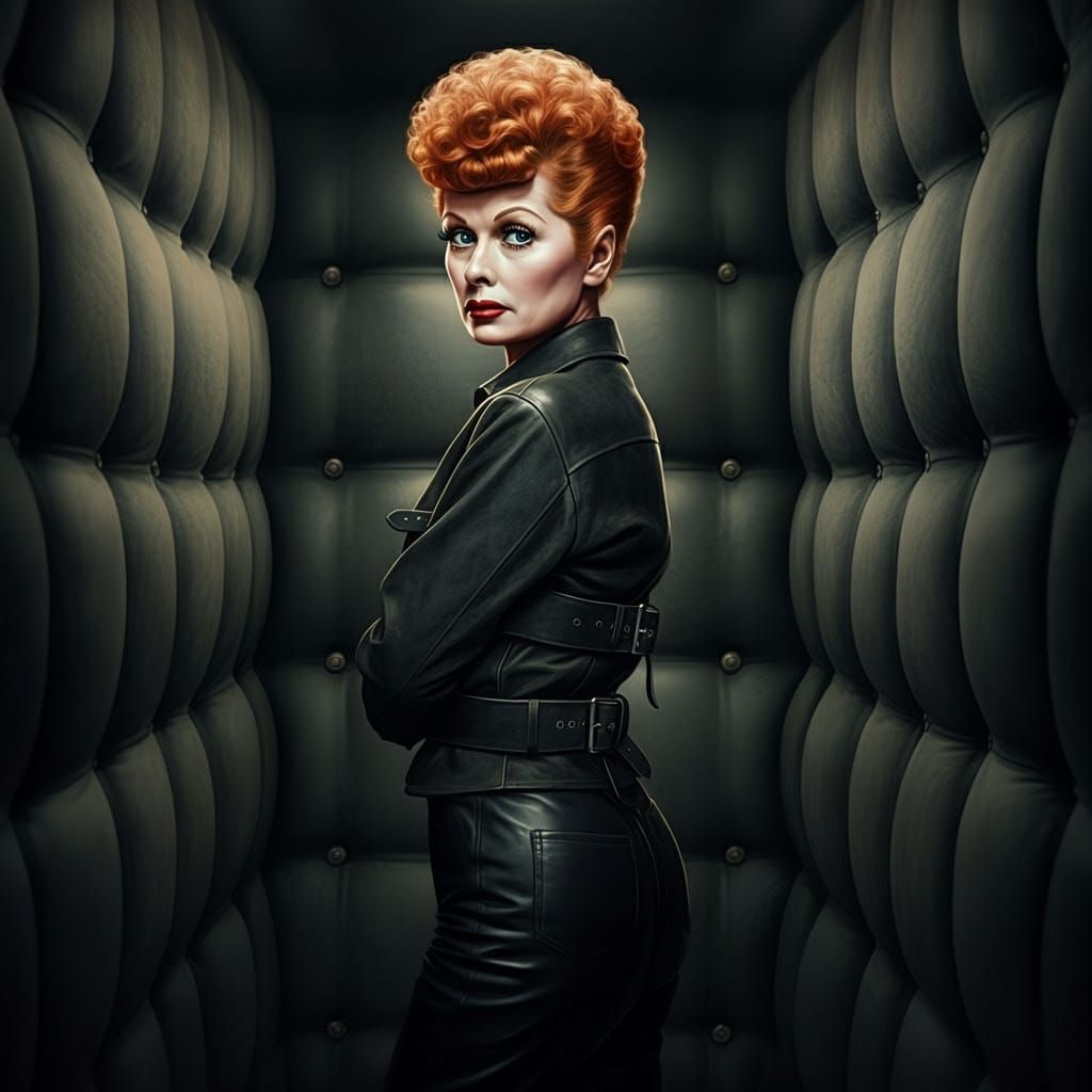 Lucille Ball in Straitjacket: Film Noir Style