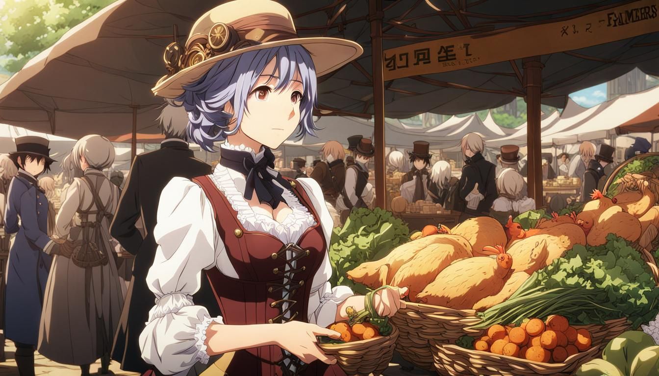 Daily visit to the farmers market