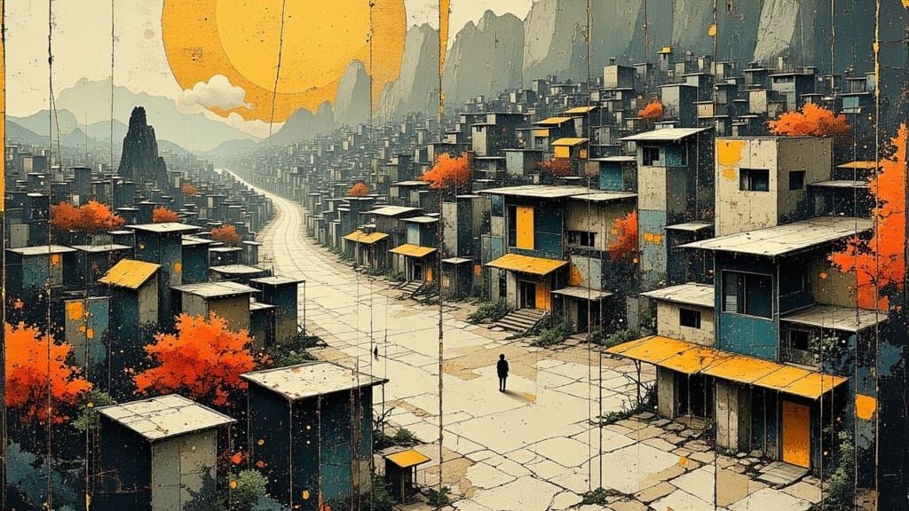 Hypermodern Inner City Squalor With Condensed Housing