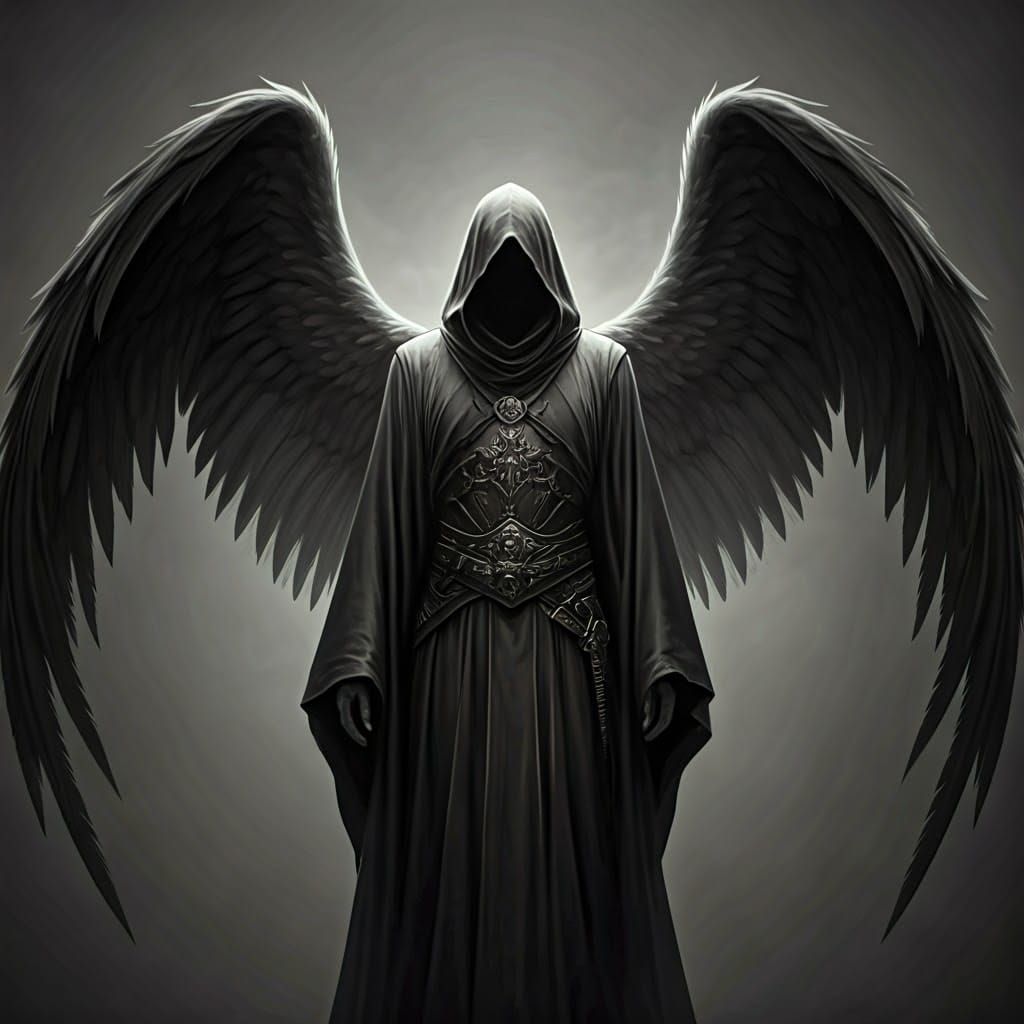 Mysterious Winged Guardian Leads Departed Spirits to the Aft...