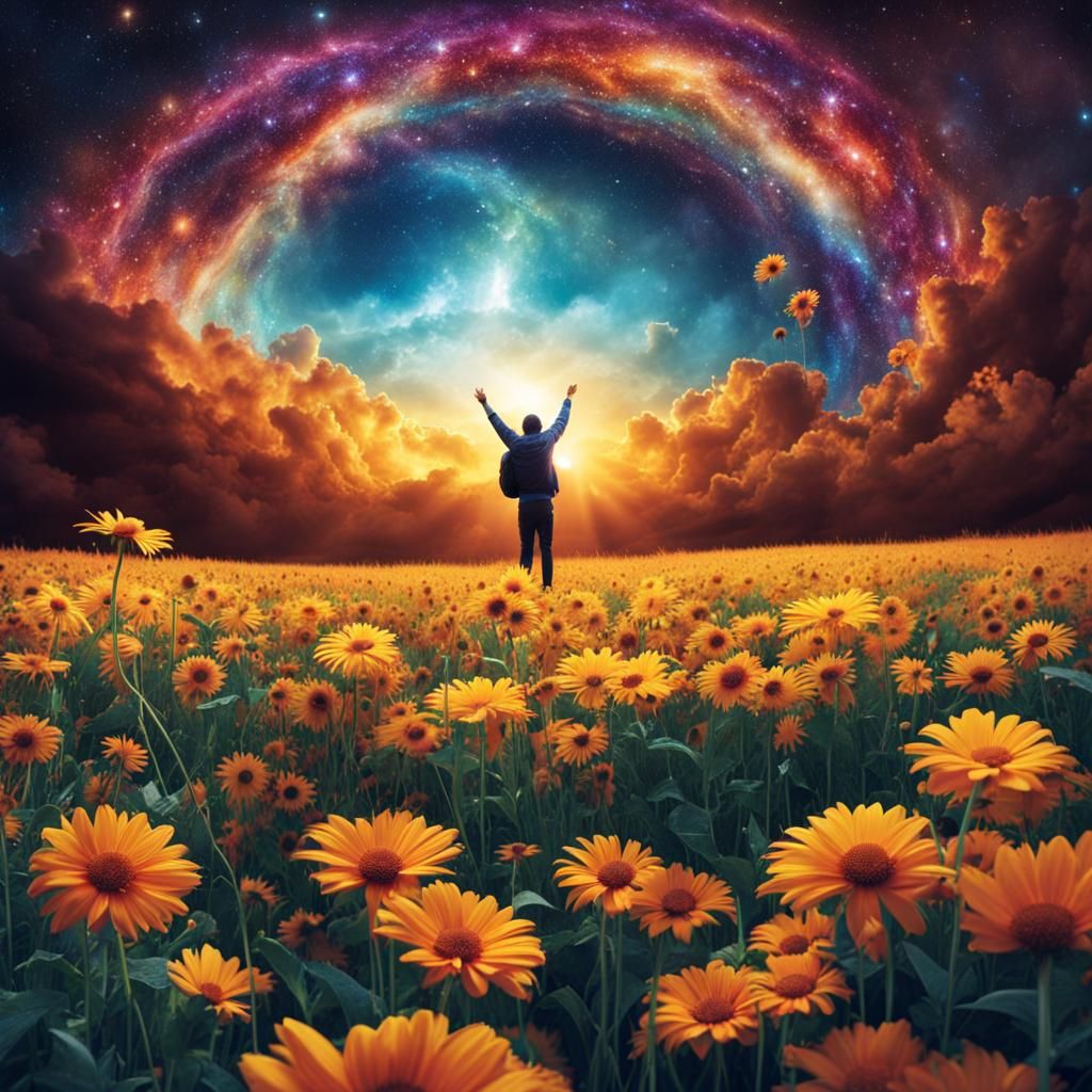 Man Overjoyed After Achieving His Aspirations