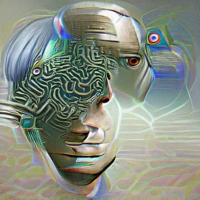 AI Generated Image from a Blank Prompt