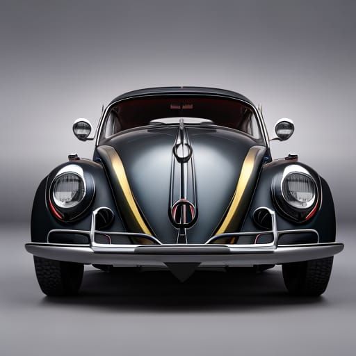 1953 Black Beetle in Quito: 3D Game Art