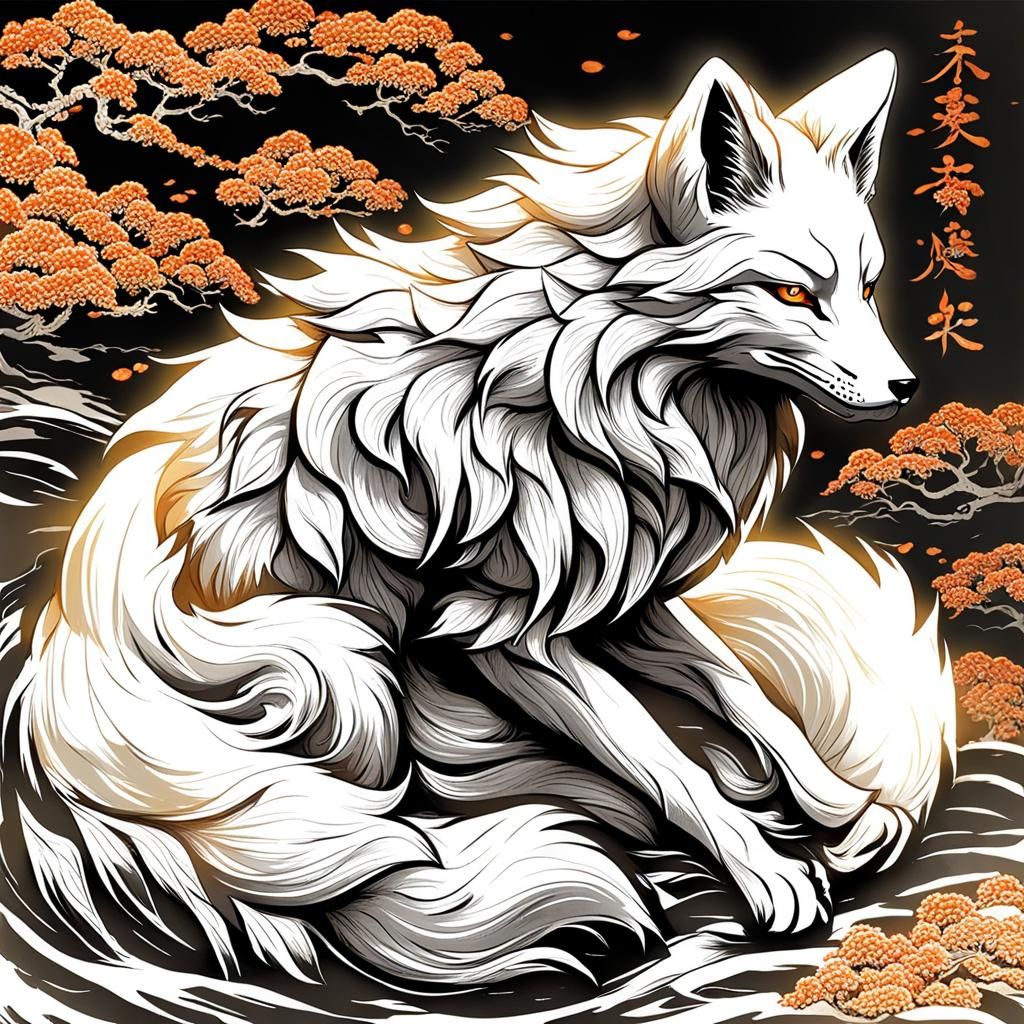 Kitsune: Mythical Fox Spirit in Human Form