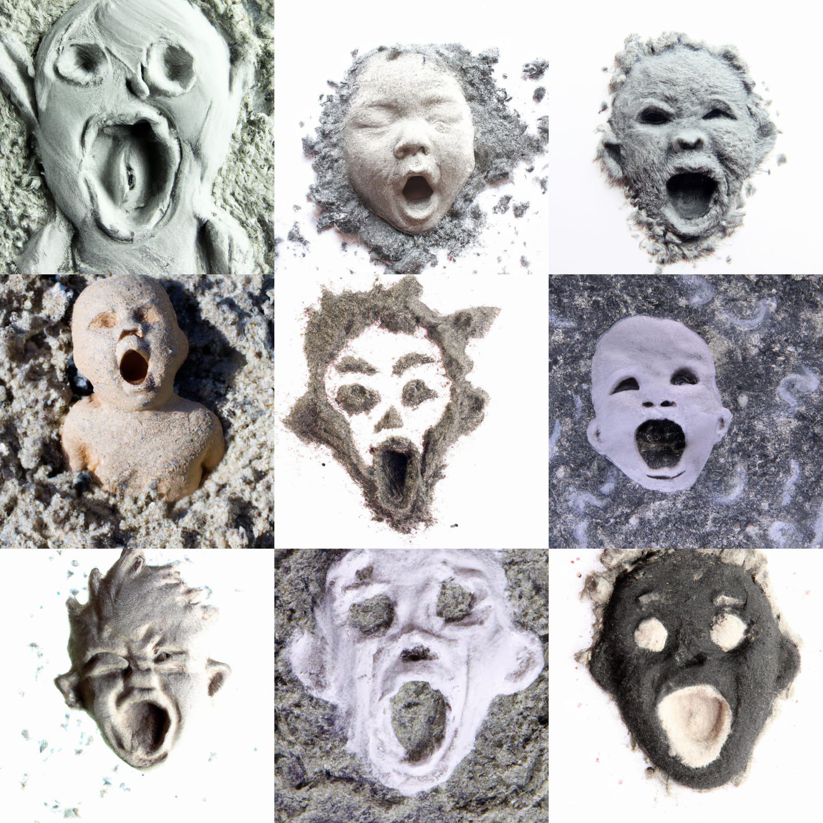 Ashen Infant in Agony