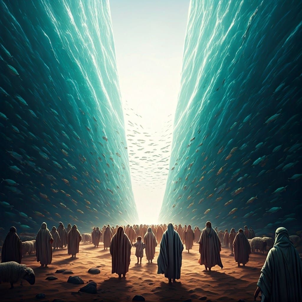 Red Sea Crossing: A Divine Journey