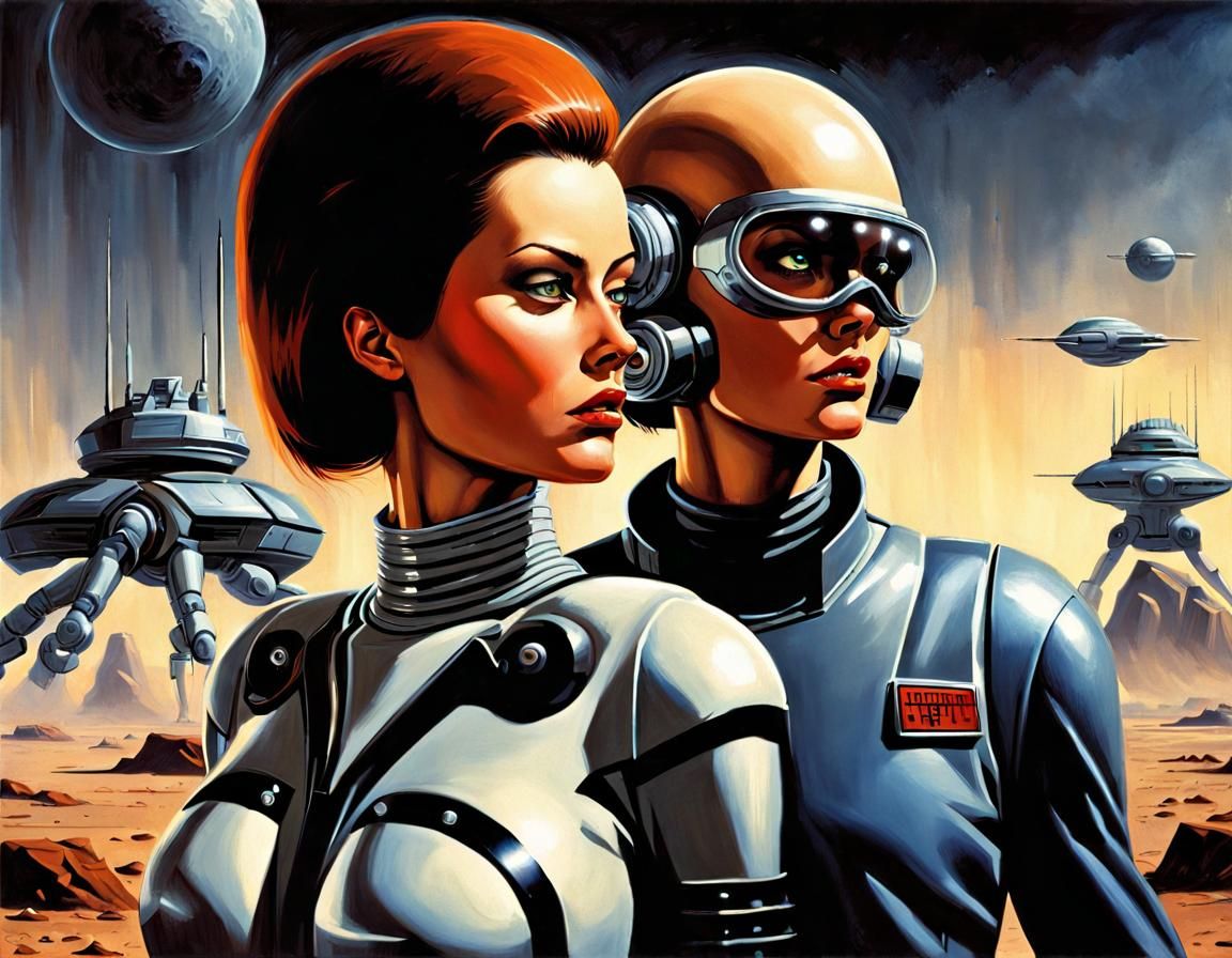 Sci-Fi Battle for Humanity's Future