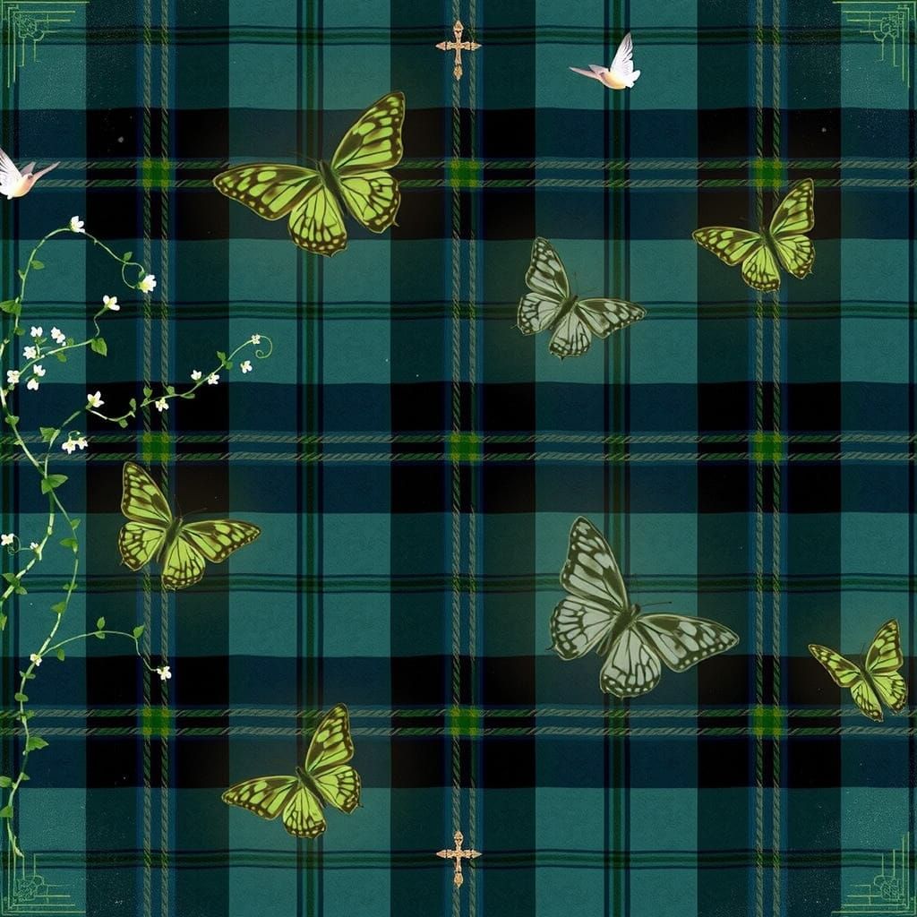 Calm Celtic Clergy in Ancient Verdant Ambiance