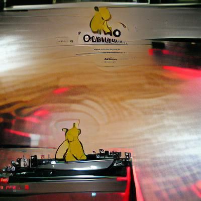 Quasimoto at the DJ Deck in Minimal Style