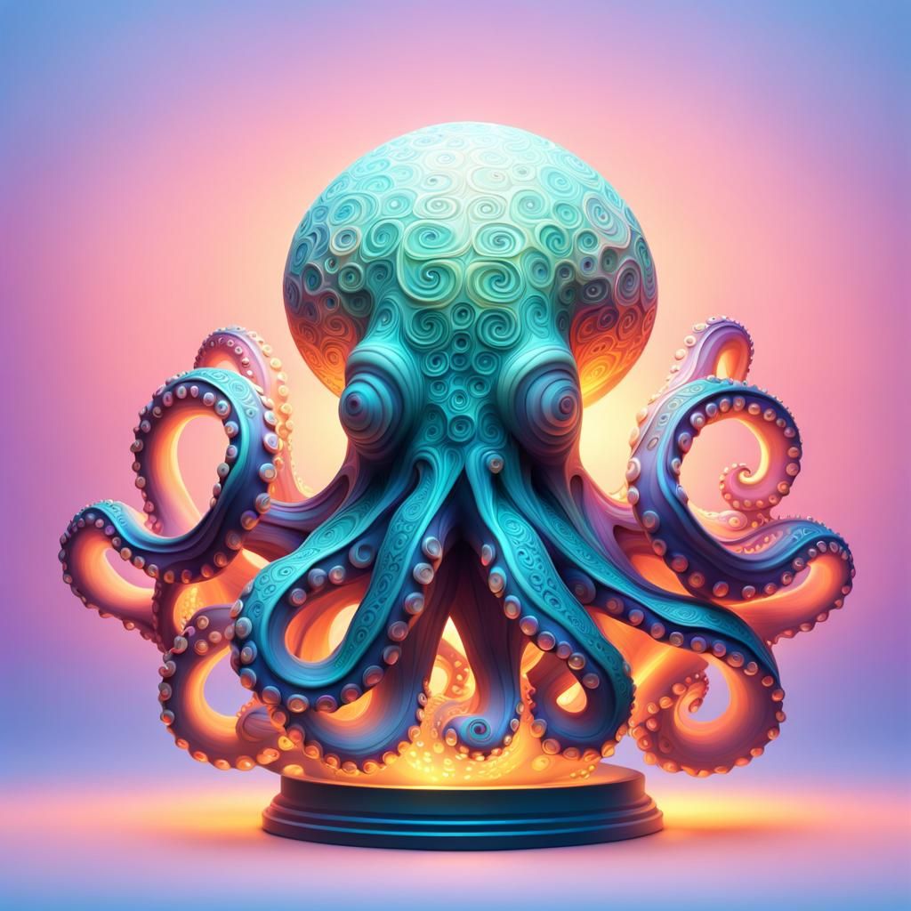 Octopus Lamp