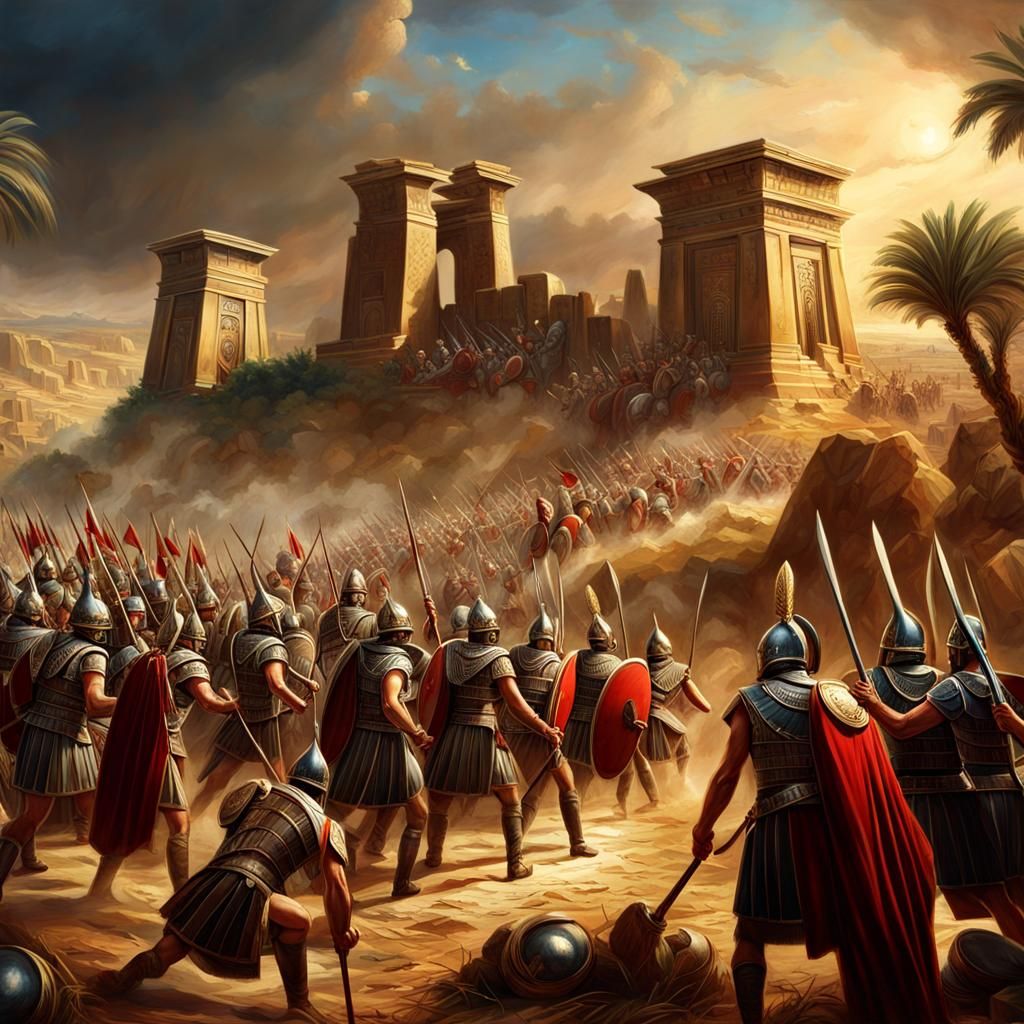 The Arrival of Memnon and the Aethiopians