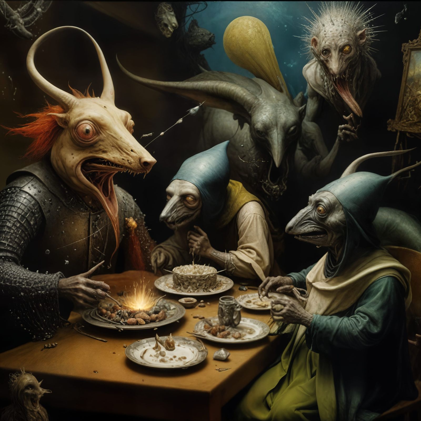 Meal from a Constituent - an aggrieved constituent, apparently...