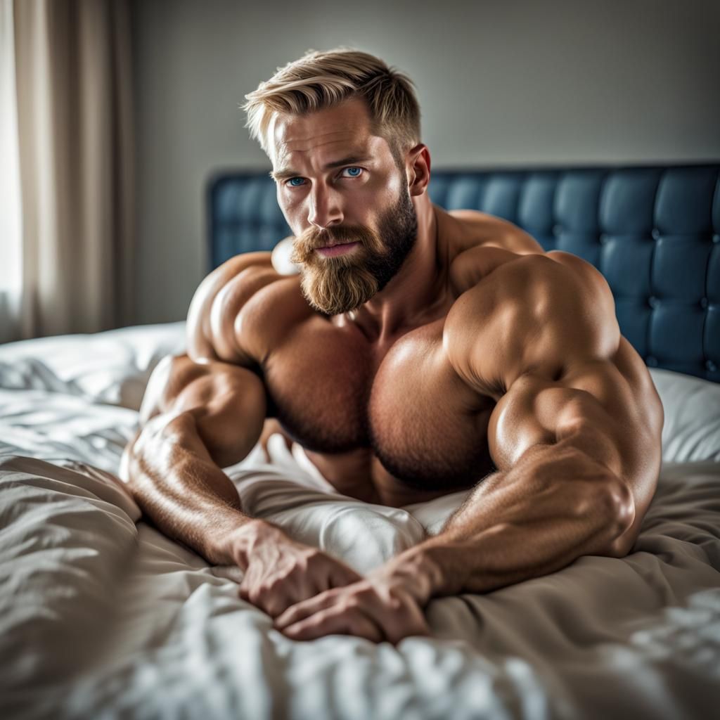 Massive Bodybuilder Portrait in High Definition