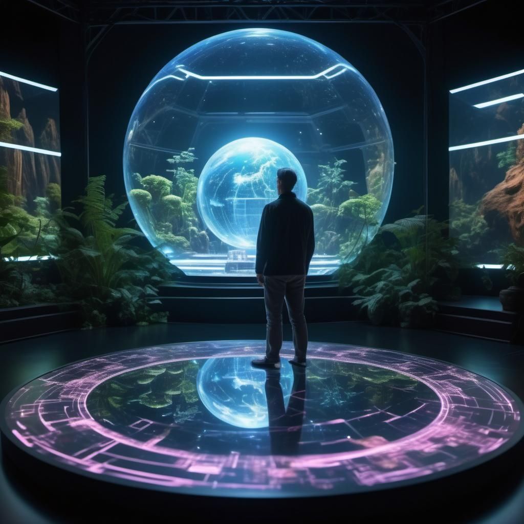 Holographic World with Detailed Holograms