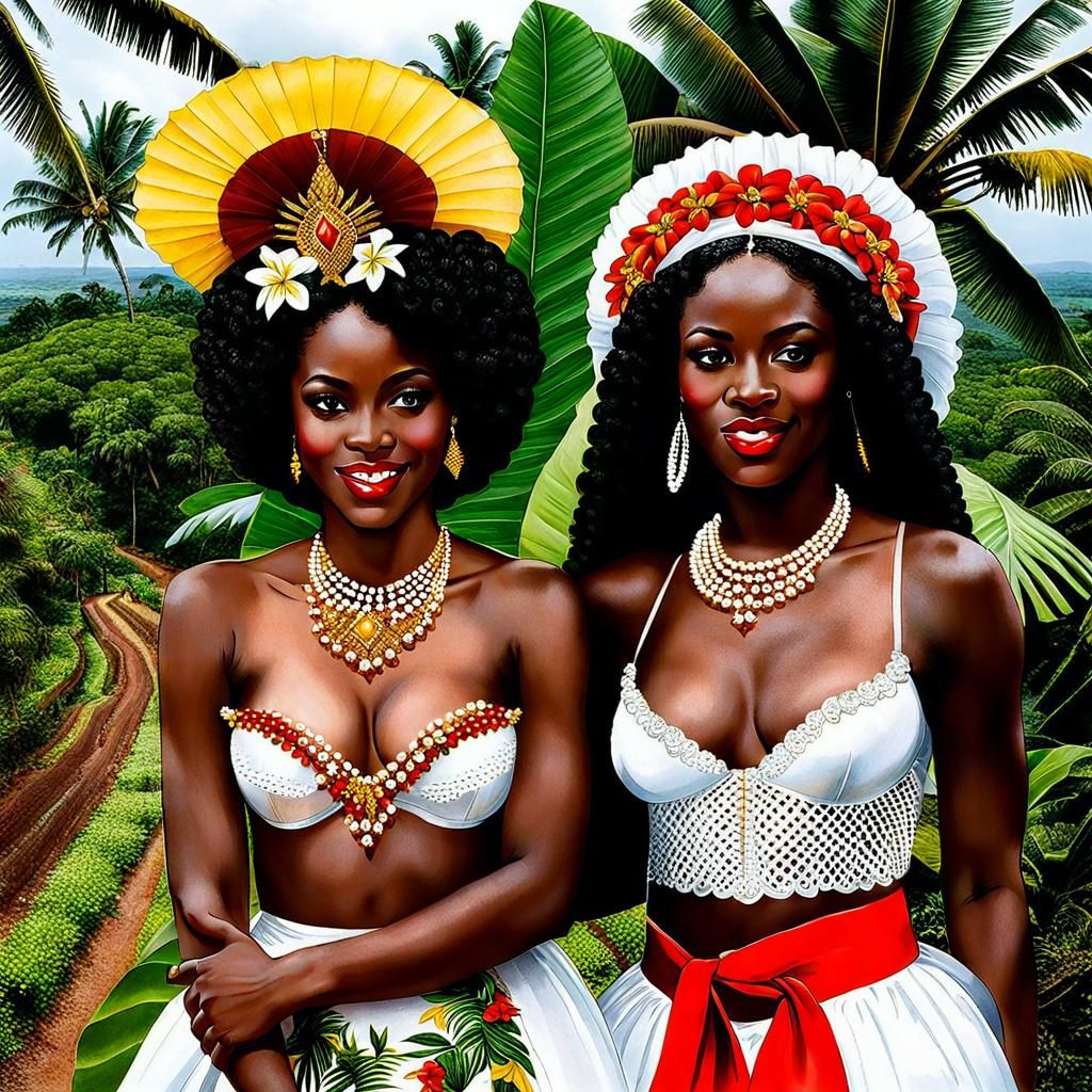 São Tomé and Príncipe as Women