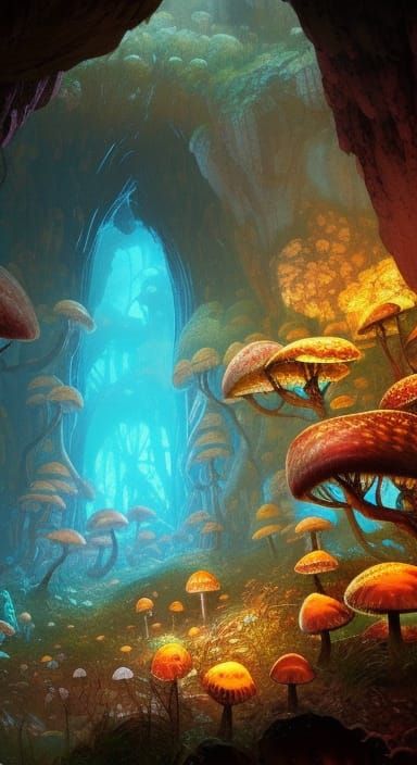 Underdark Mushrooms