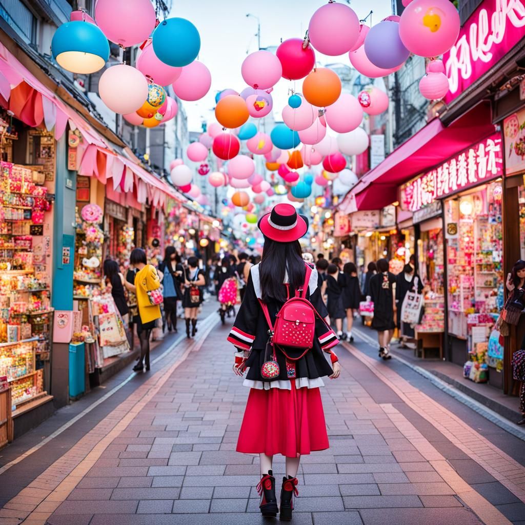 Kawaii Harajuku fashion