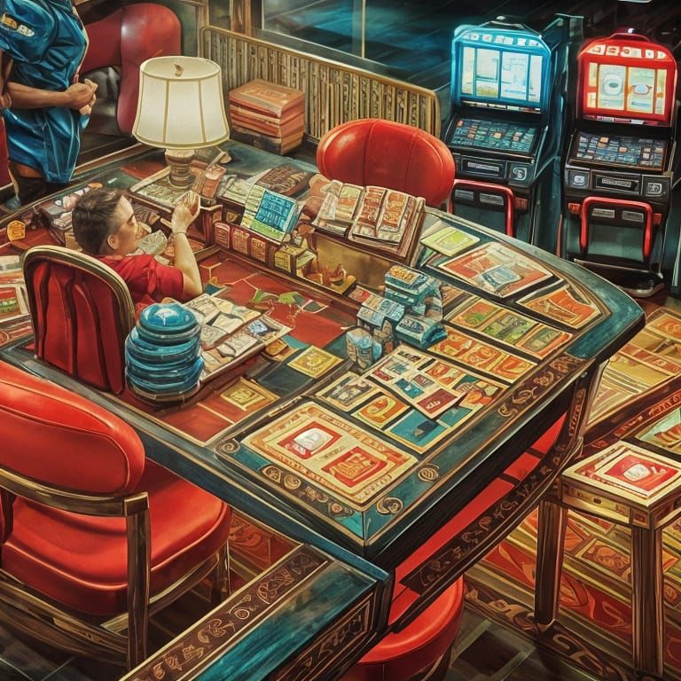 We lost our Casios in a game of cards