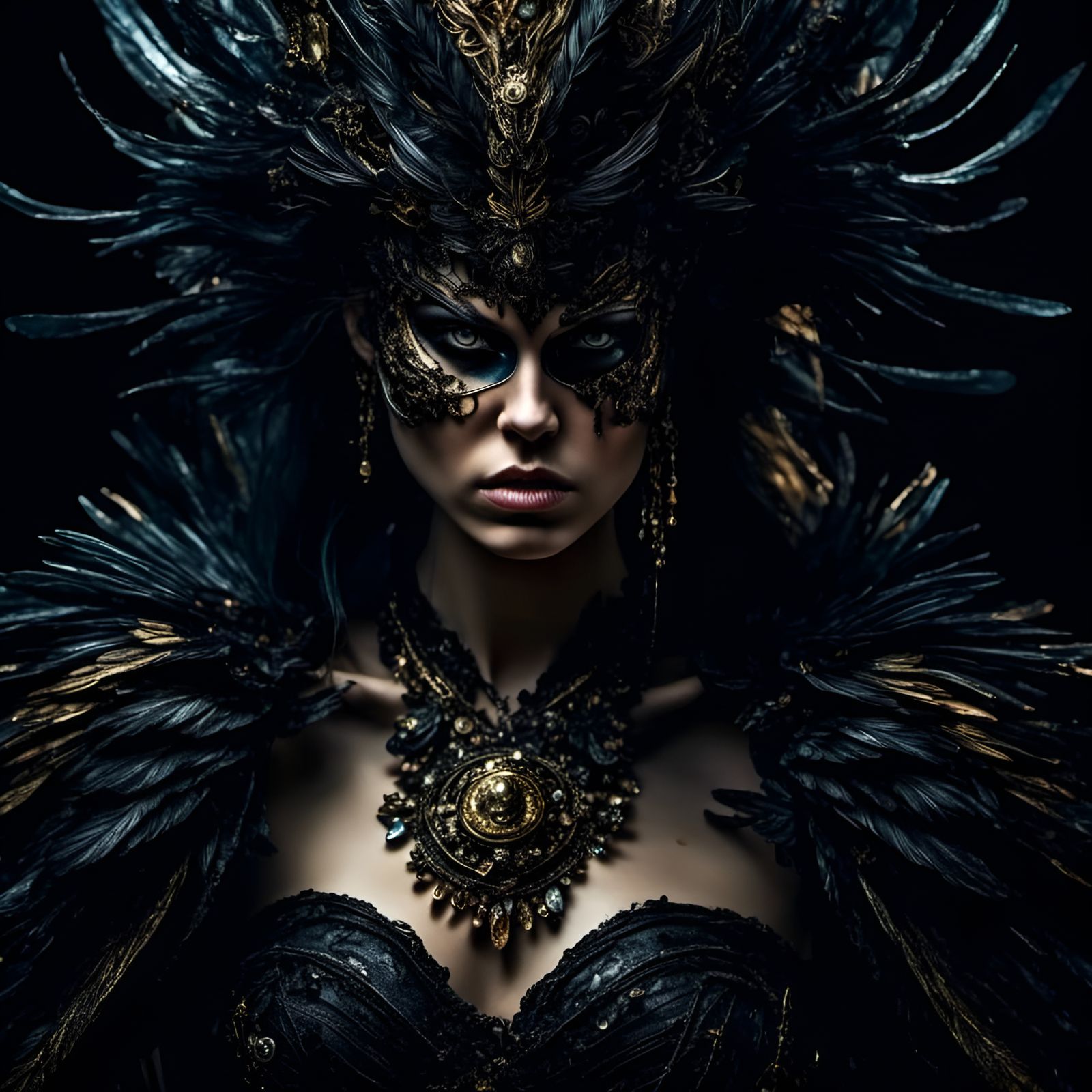 Intense Close-Up Portrait of Anger in Hyperreal Style