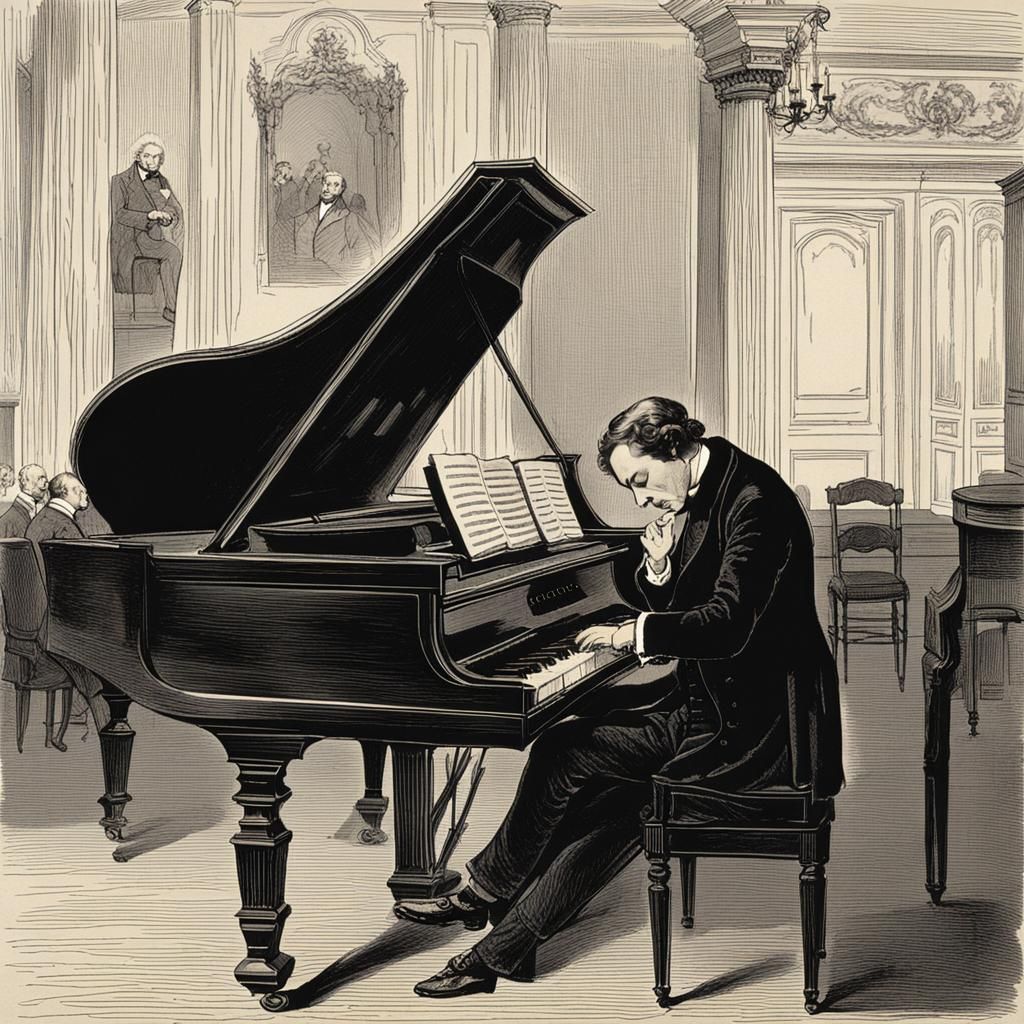 Chopin Concert Interrupted: A Dramatic Piano Scene