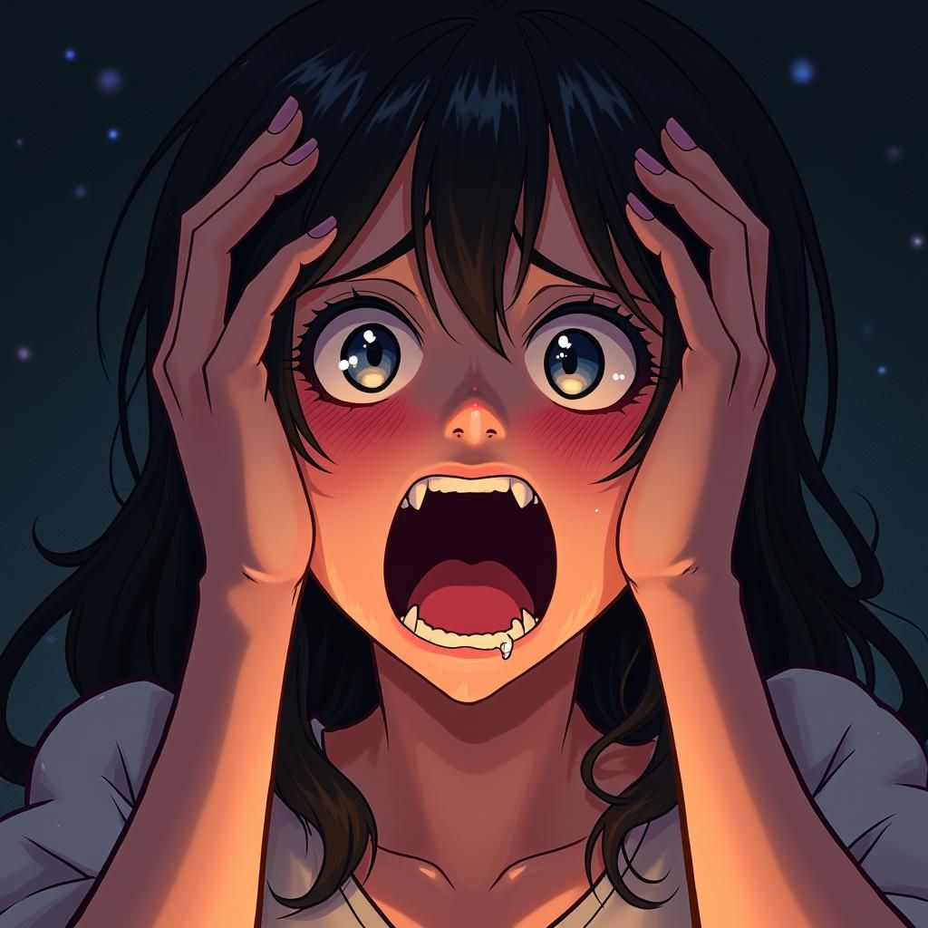 Embarrassed Vampire.