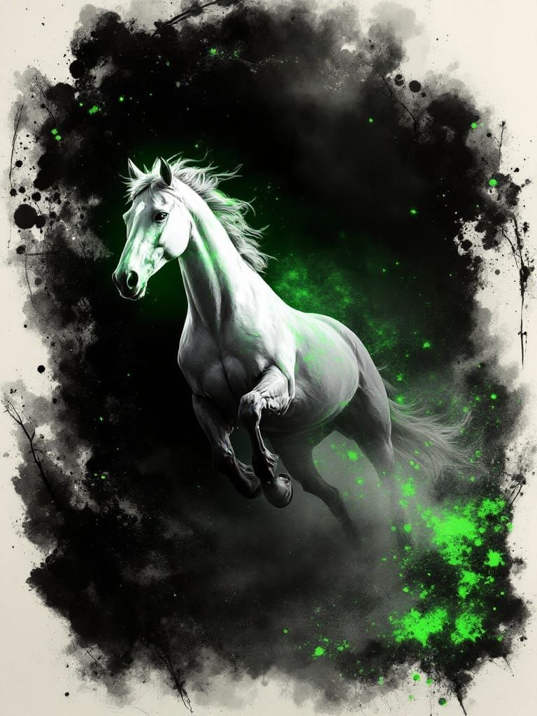 Phosphorescent Engravings: Dramatic Light and Shadow