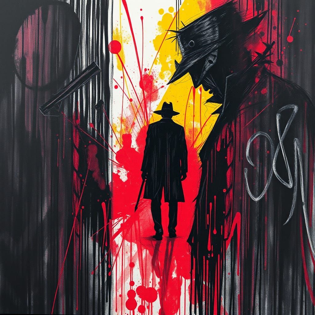 Entrance and Exit Wounds: Abstract Expressionist Cubism