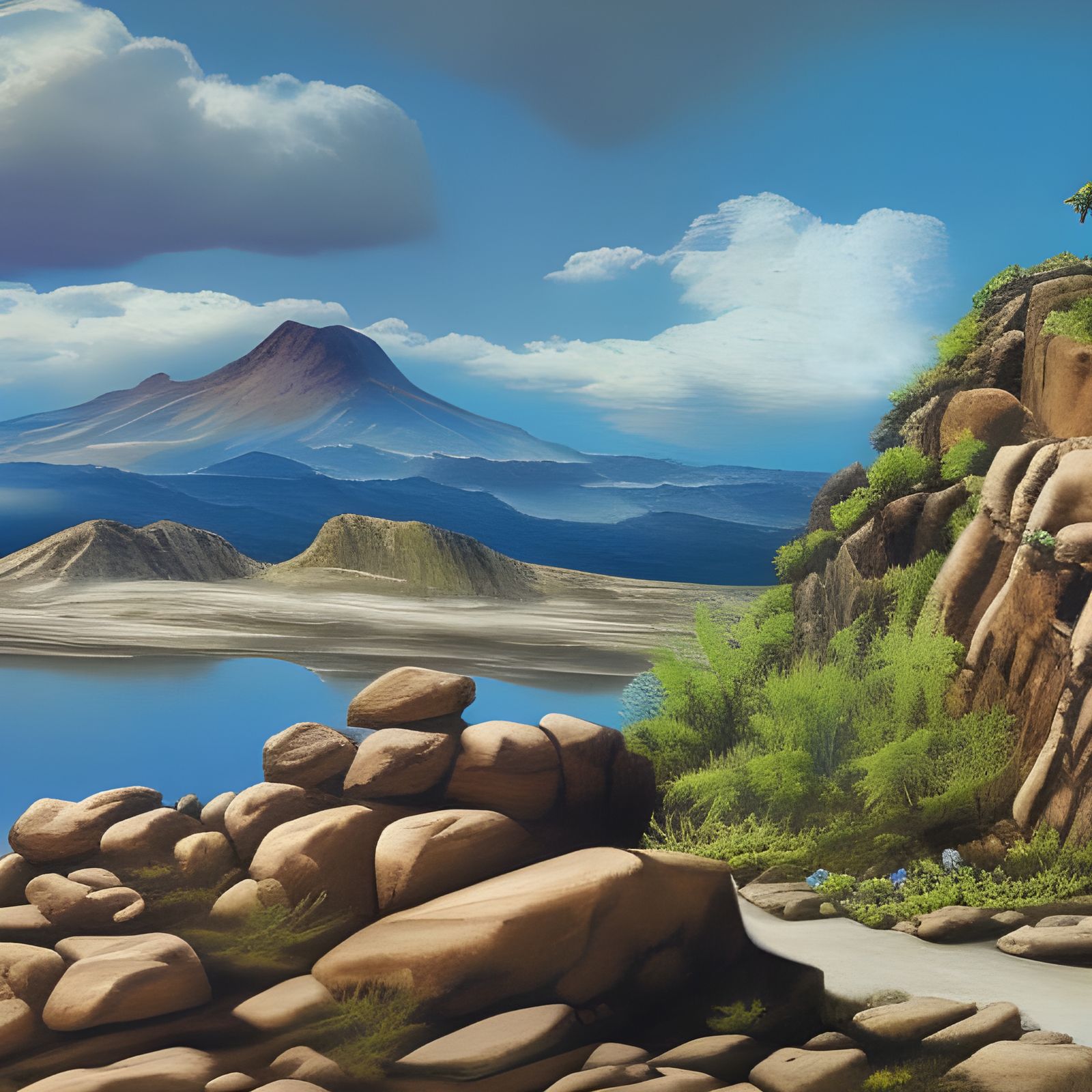 Surreal Rocky Landscape of Putorana Plateau