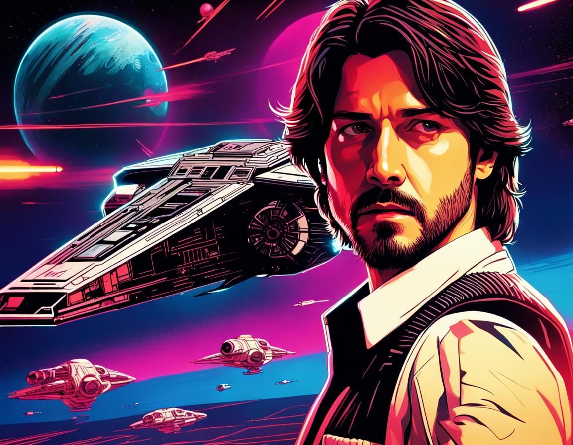 Andor Star Wars 80s-Style Cinema Poster