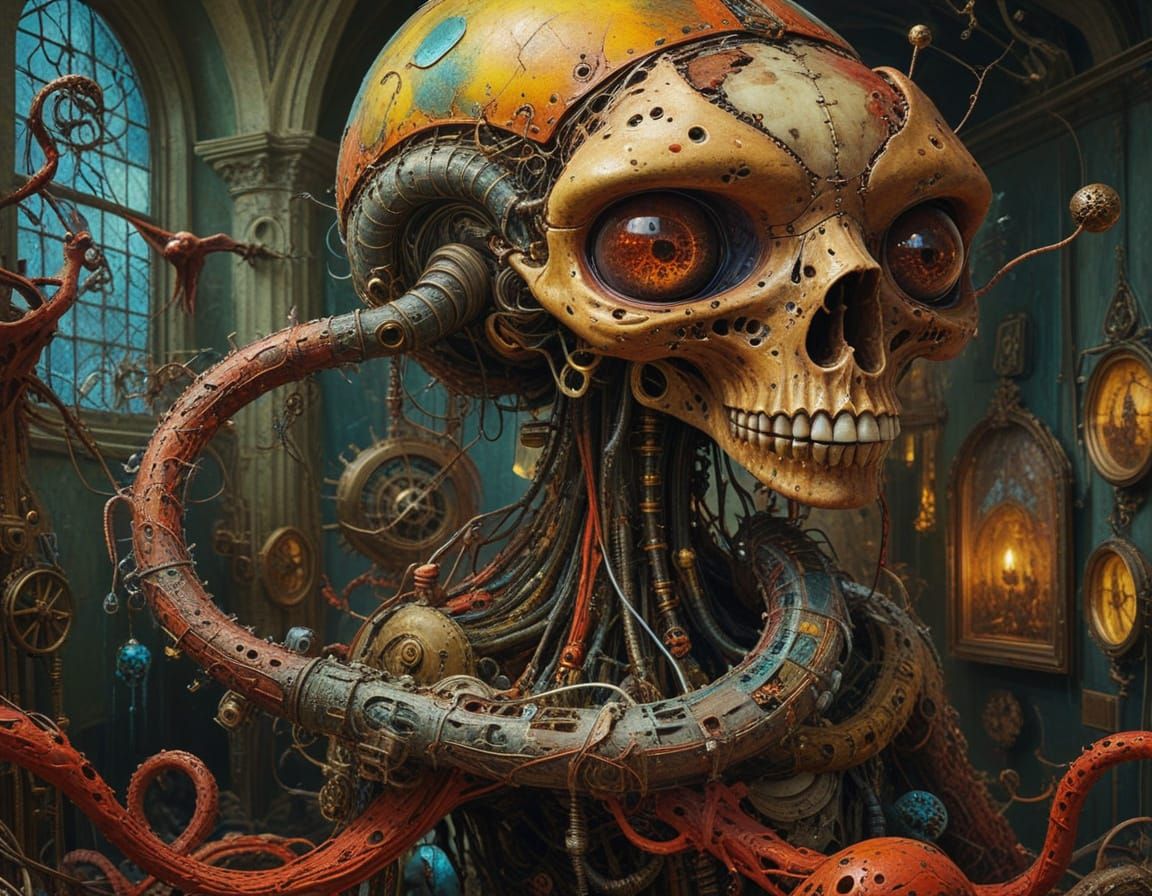 Surreal Vision of an Artist's Alternate Reality