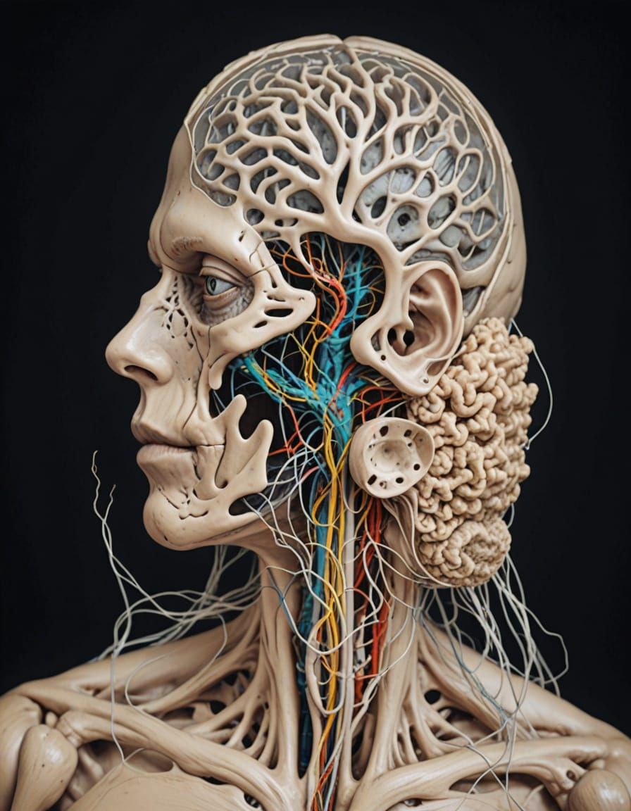 Connections of the schizoid brain duality
