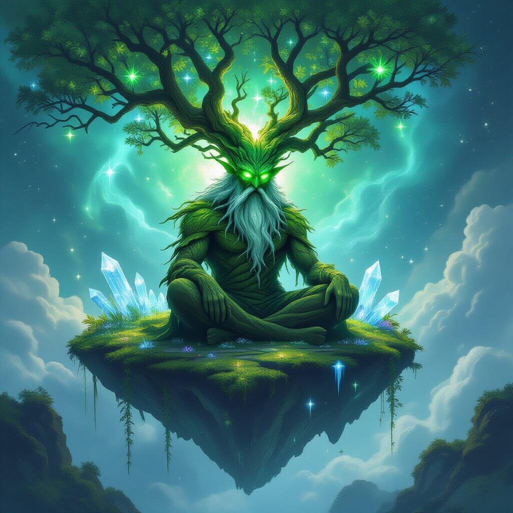 Ancient Tree Spirit on Nebula Island
