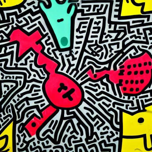 Bold Graffiti Mural: "Fentanyl is Lame" in Street Art Style