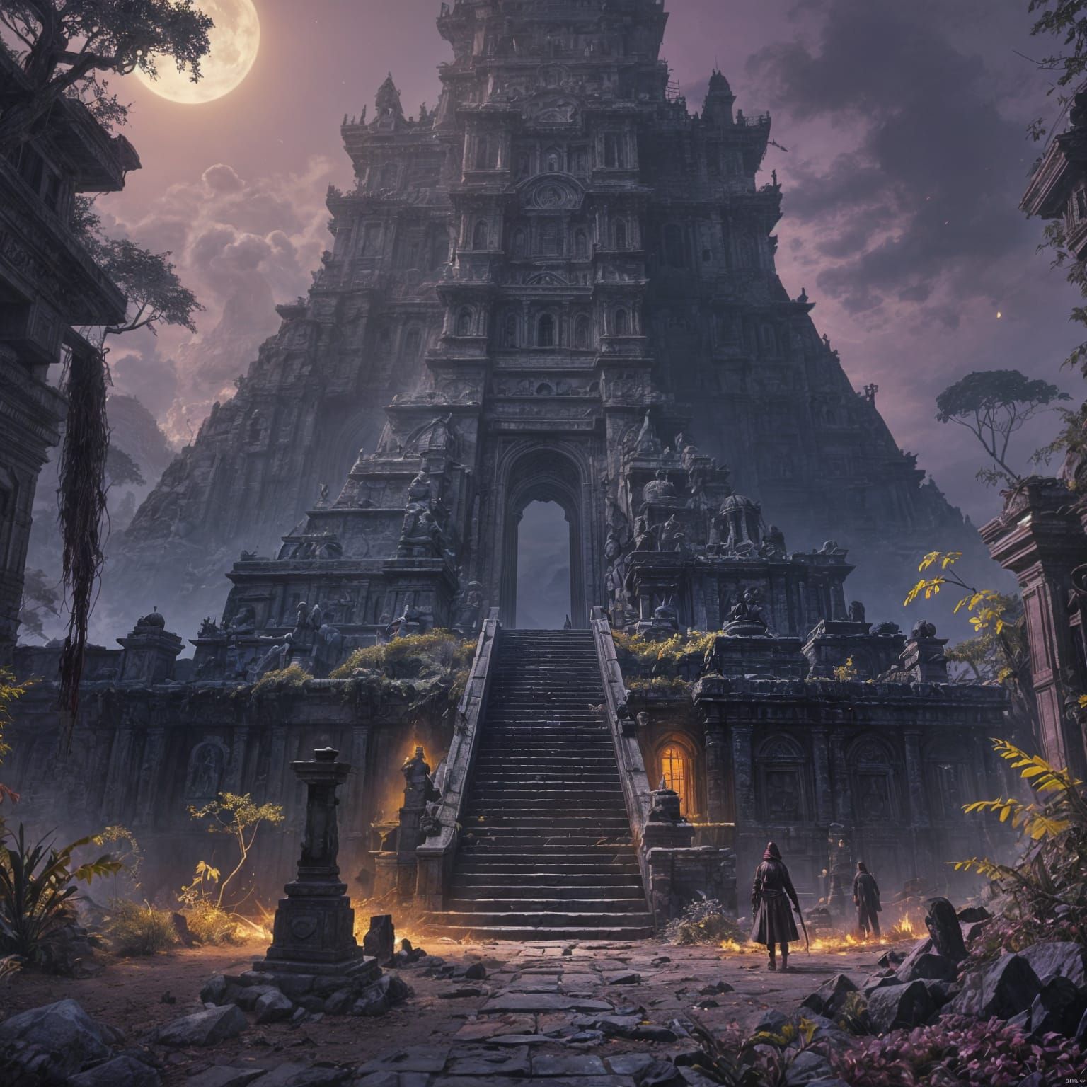 Mayan Zombies in Space: A Dark Fantasy Concept