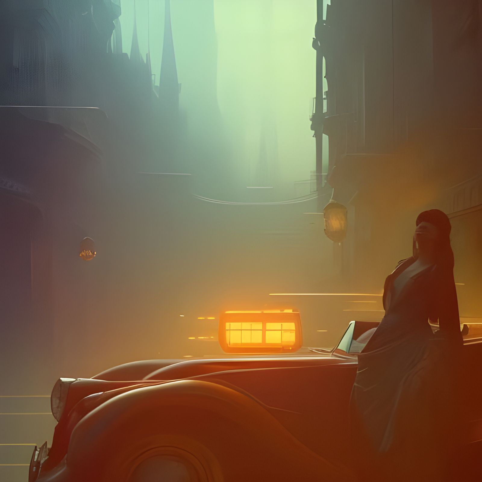 Vintage Beauties in Dynamic Lighting