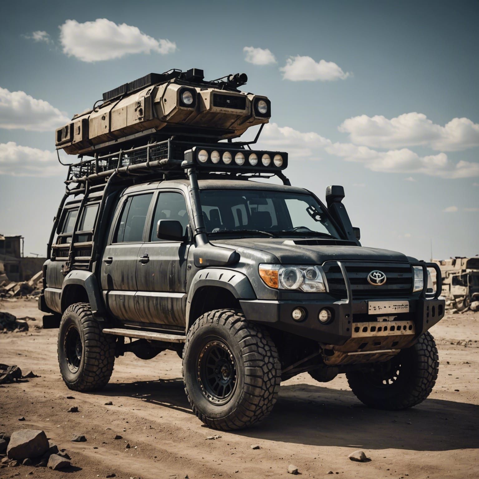 Post-Apocalyptic Toyota Land Cruiser L200