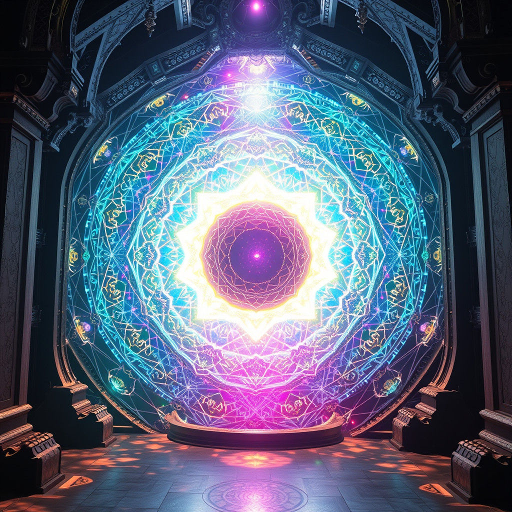 Iridescent Portal: Divine Soul Design in Unreal Engine 5