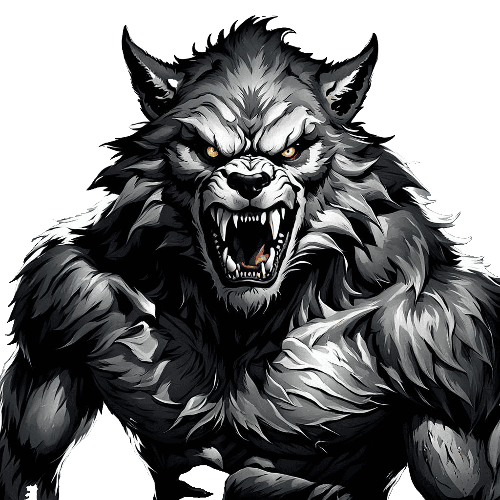 Fearsome Werewolf Emerges from the Shadows